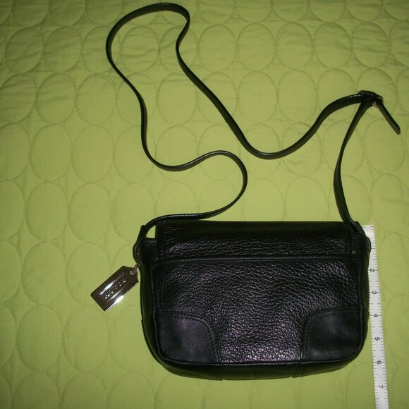 Coach Hadley Black Pebbled Leather Crossbody Bag D1494-F31664